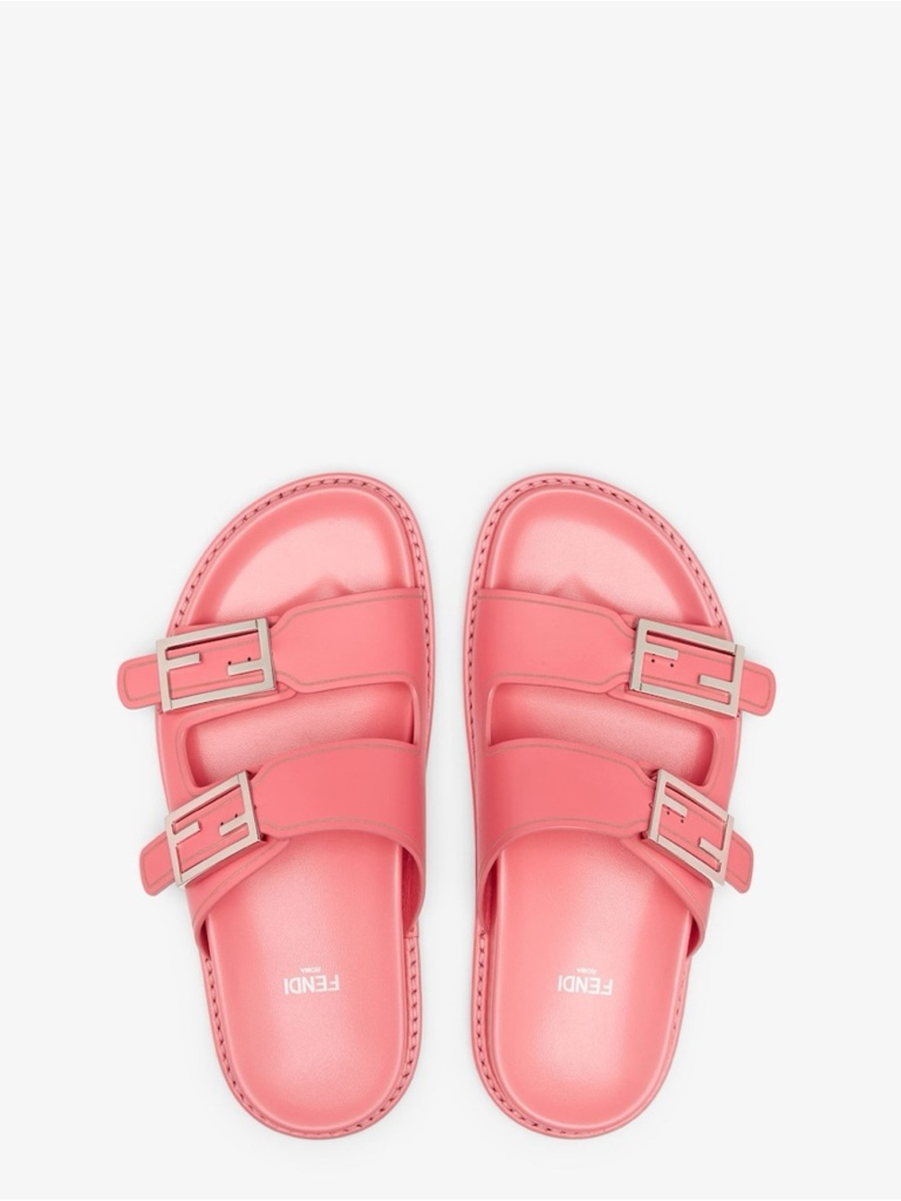 Fendi Feel logo-buckle sandals